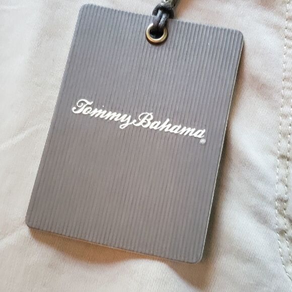 Tommy Bahama NWT Size 6 Small Size 14 XLarge Tan Twill Bermuda Walking Shorts - Picture 2 of 15